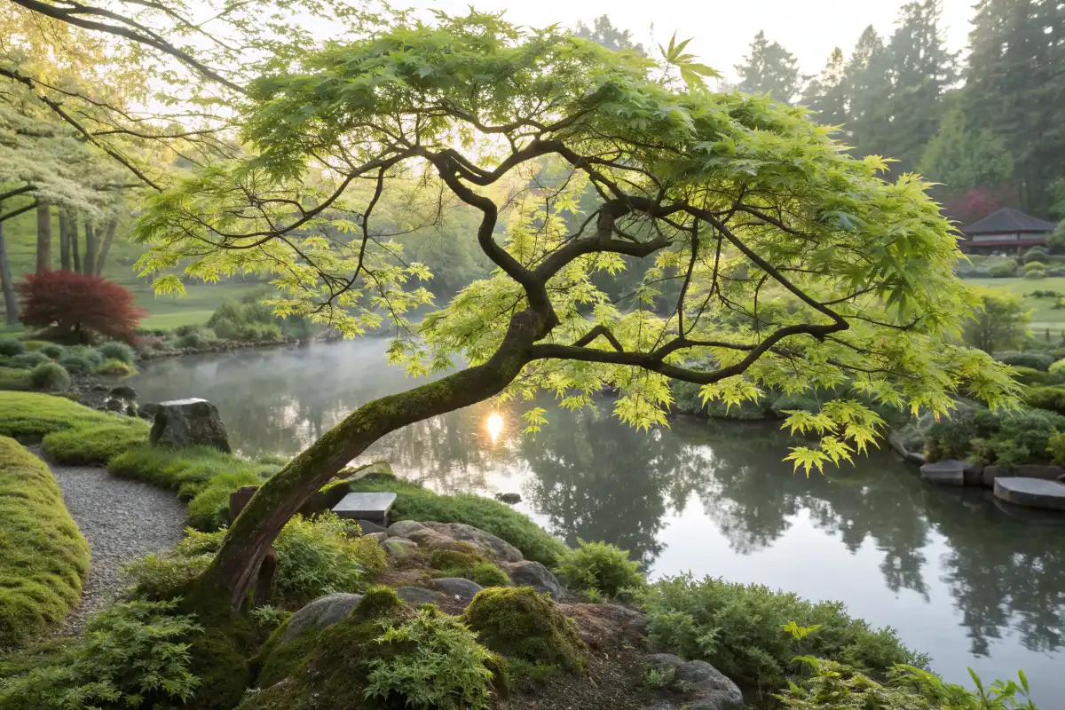 شاخه‌های آویخته 'Green Cascade'