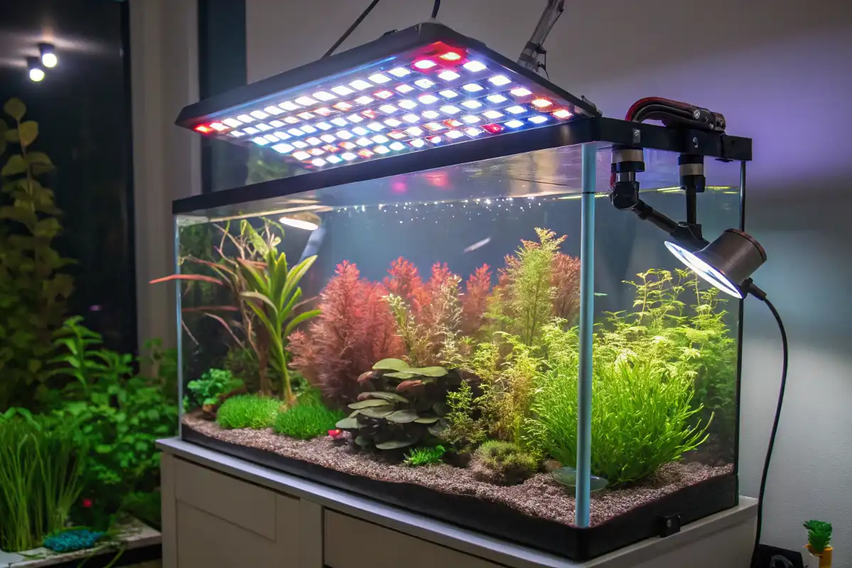 سیستم نورپردازی برای گیاهان آبزی