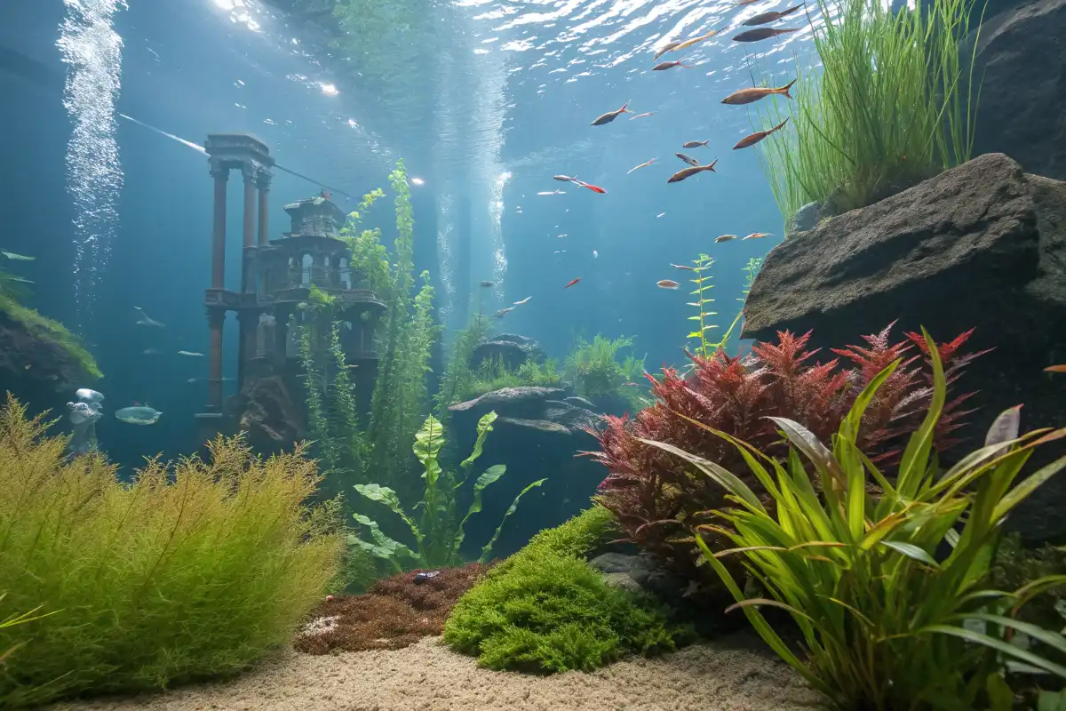 آرایش گیاهان در آکواریوم