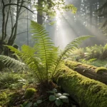 گیاه سرخس در محیط طبیعی