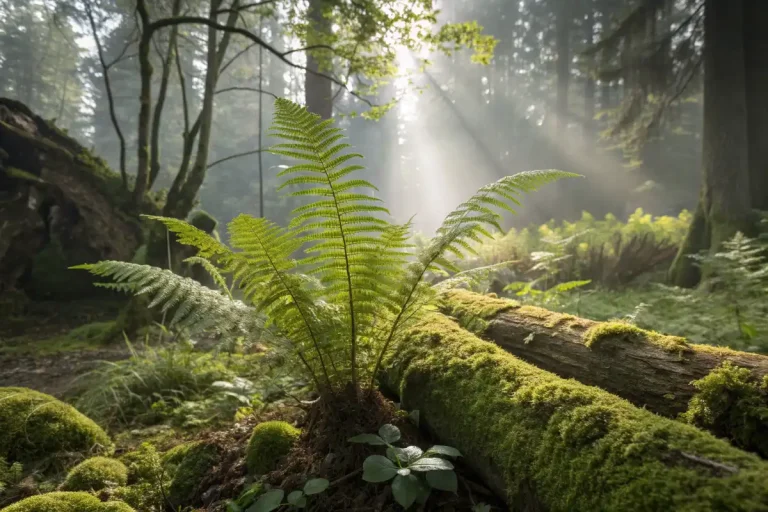 گیاه سرخس در محیط طبیعی