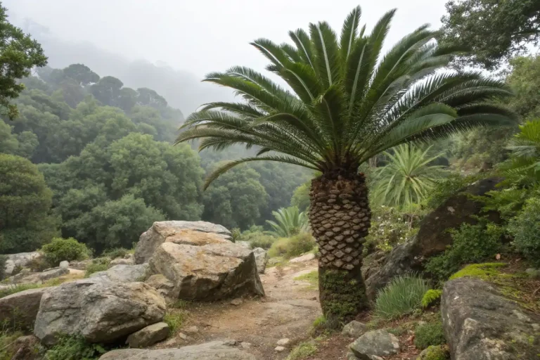 سیکاد باستانی در طبیعت