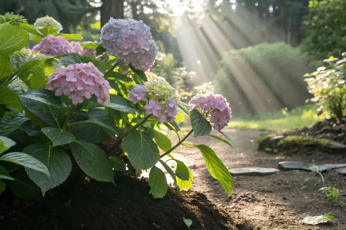 شرایط رشد گل ادریسی