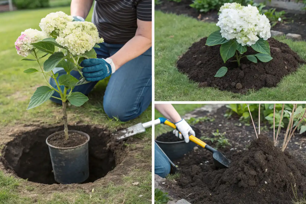 کاشت گل ادریسی در باغچه