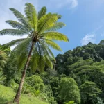 درخت نخل در طبیعت