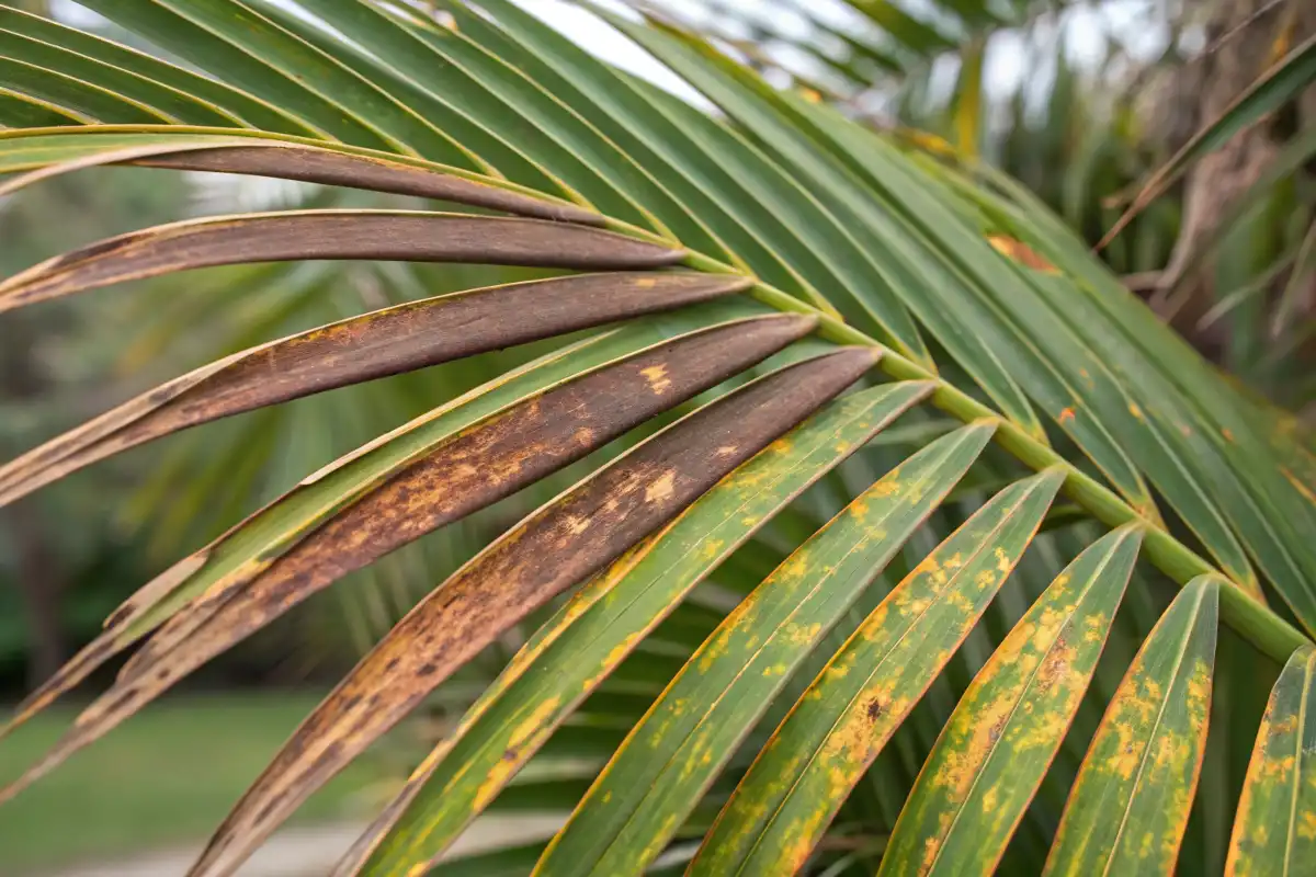 مشکلات رایج درخت نخل