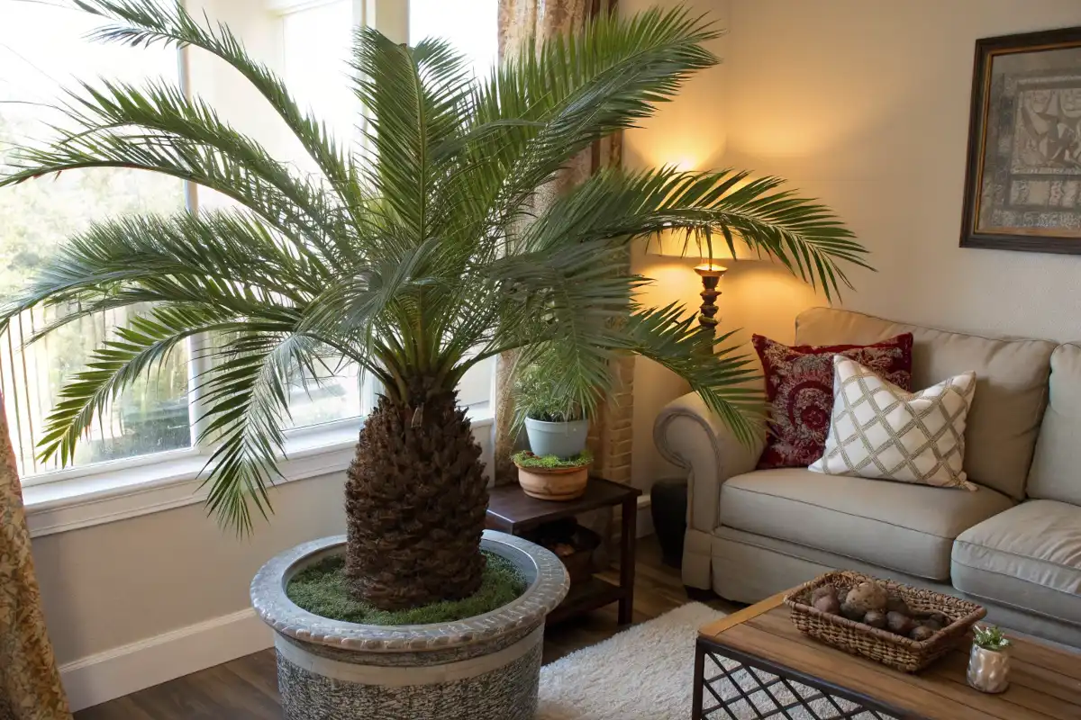 درخت نخل در دکوراسیون داخلی